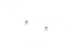 Two-hole bounded beads 2 mm - 50 items