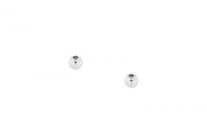 Two-hole bounded beads 3 mm - 20 items