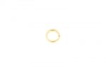 6 mm brisé ring - gold plated - 20 items