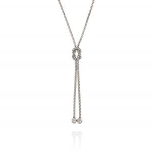 Fope necklace with marine knot