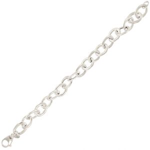 Bracelet with oval links chain