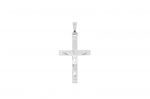 Cross with Christ pendant - small