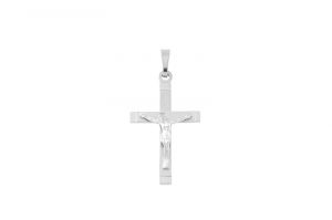 Cross with Christ pendant - small