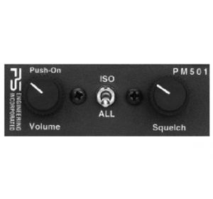 PM500EX Intercom PS ENGINEERING 4 Ingressi mono + ing. musica