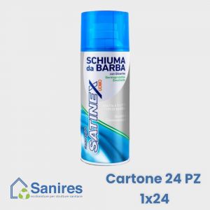 SATINEX Schiuma da Barba 300ml CTN 24 Pz (1x24)
