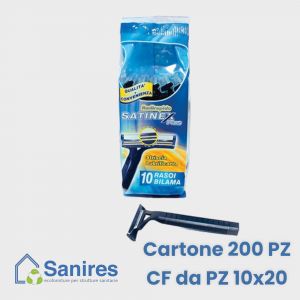 Rasoi Satinex BILAMA monouso CF 10 Pz CTN 200 pz (10x20)