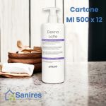 Dermo crema latte detergente fluido idratante tuttocorpo 500 Ml ( 2 dos per cartone) CTN 12 pz (1x12)