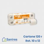 Carta Igienica SavePlus riciclata, 160 strappi - 17,6 mt