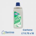 WC Gel verde disincrostante LT 0,75 CTN 16 Pz (1x16)  