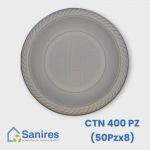 Piatto fondo in PP 21,5 cm CTN 400 Pz (50x8)