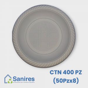 Piatto fondo in PP 21,5 cm CTN 400 Pz (50x8)